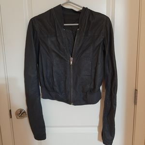 ORIGINAL Rick Owen's leather bomber jacket